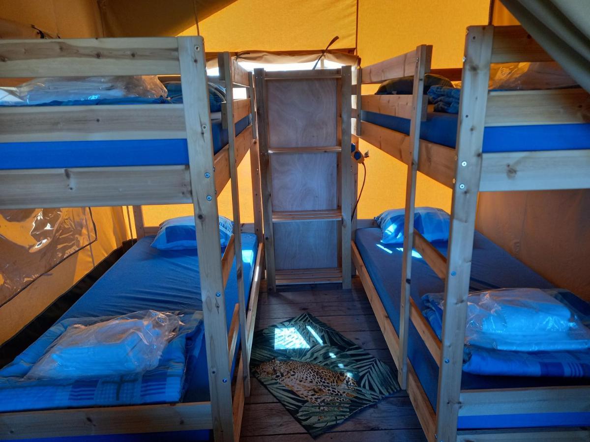 Comfort Safaritent 6 Pers En Mini Camping Zwiggelte المظهر الخارجي الصورة