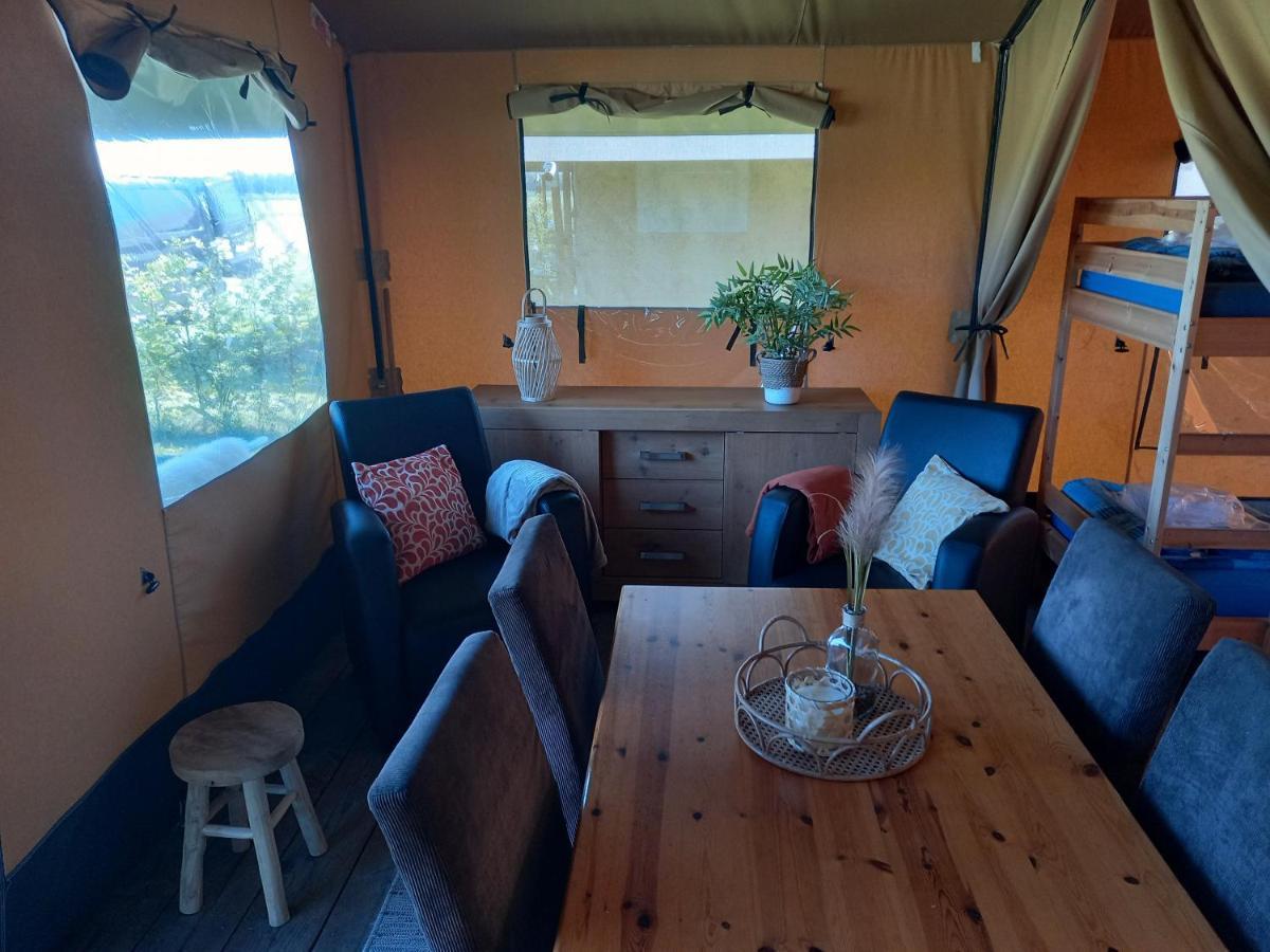 Comfort Safaritent 6 Pers En Mini Camping Zwiggelte المظهر الخارجي الصورة
